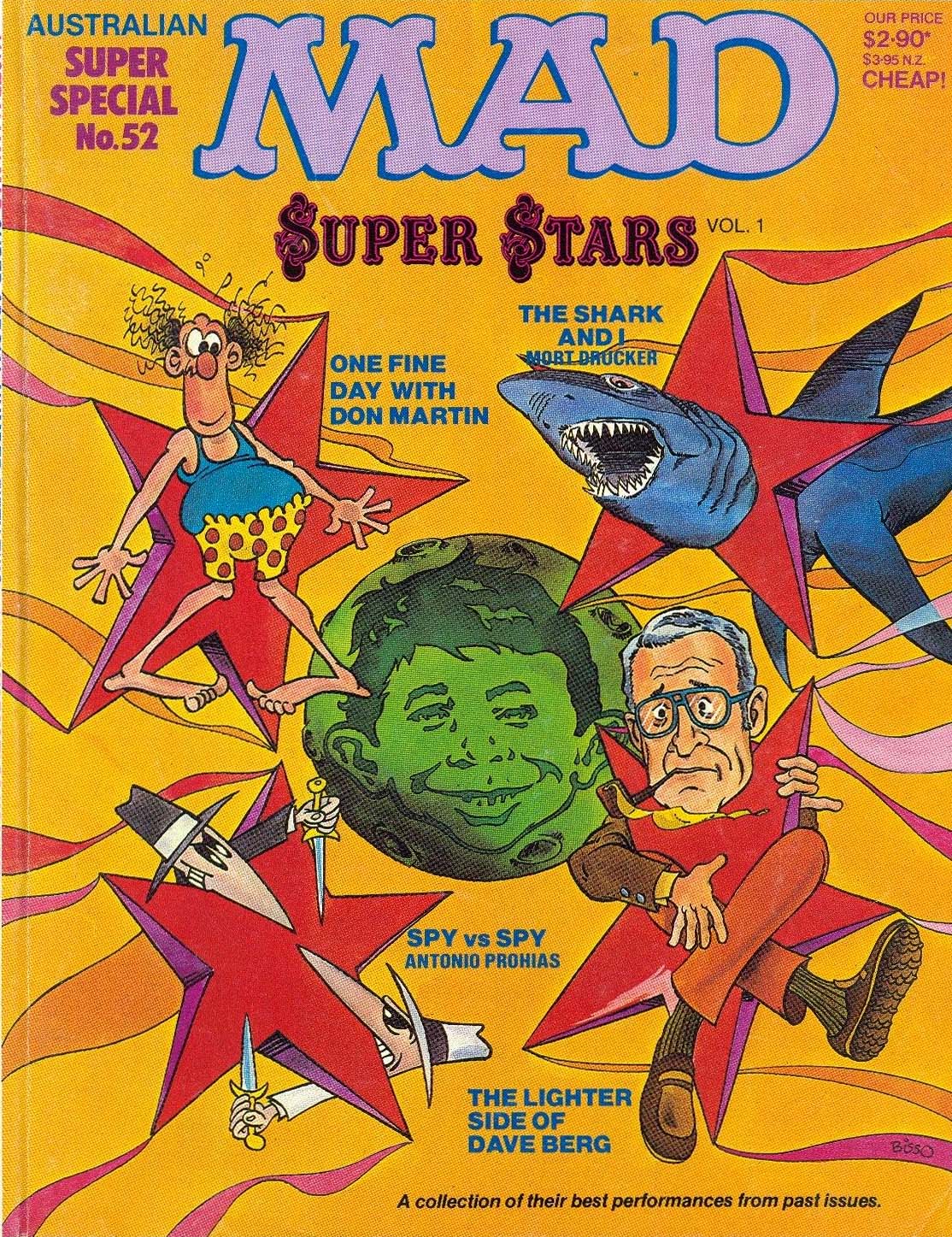 Australian Mad Super Special (Horwitz, 1982 series) #52 — Mad Super Stars ([June 1985])