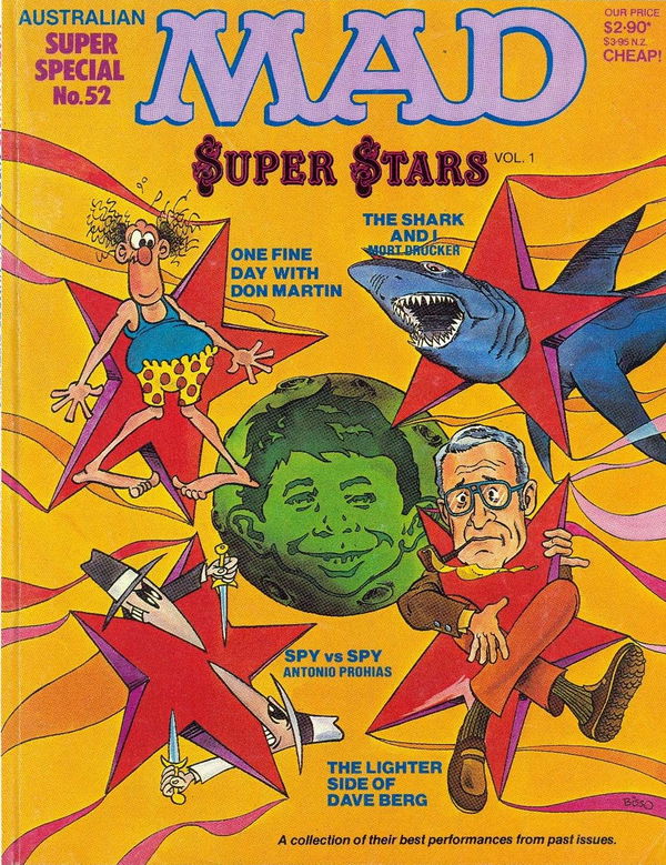 Australian Mad Super Special (Horwitz, 1982 series) #52 ([June 1985]) —Mad Super Stars