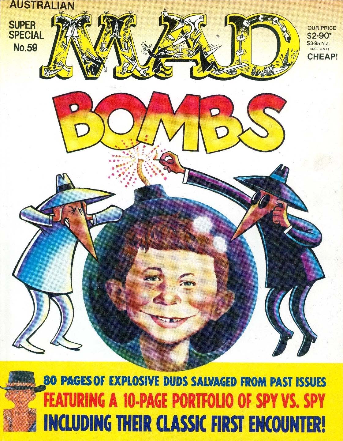 Australian Mad Super Special (Horwitz, 1982 series) #59 — Australian Mad Bombs (March 1987)
