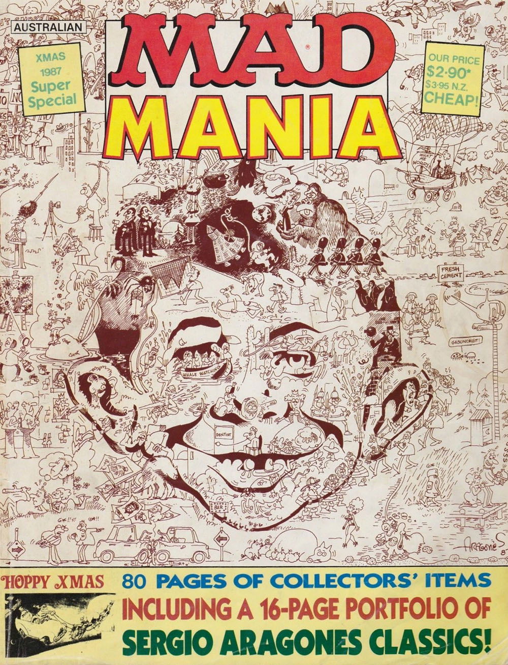 Australian Mad Super Special (Horwitz, 1982 series) #62 — Mad Mania (Xmas 1987)