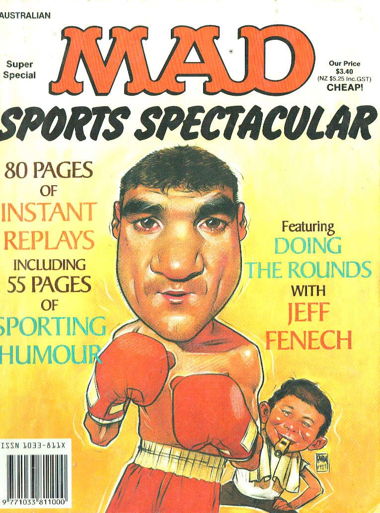 Australian Mad Super Special (Horwitz, 1982 series) #70 — Sports Spectacular ([December 1989?])