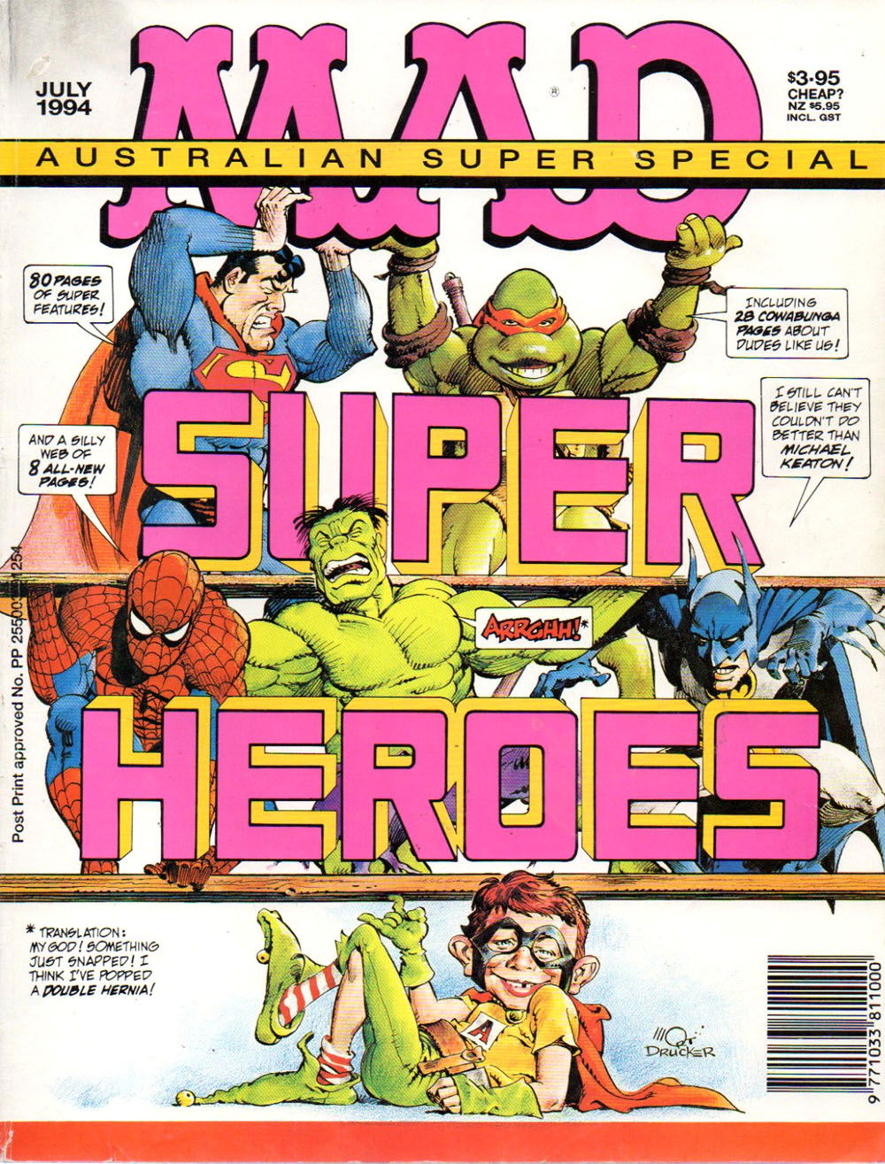 Australian Mad Super Special (Horwitz, 1982 series) #89 (July 1994)