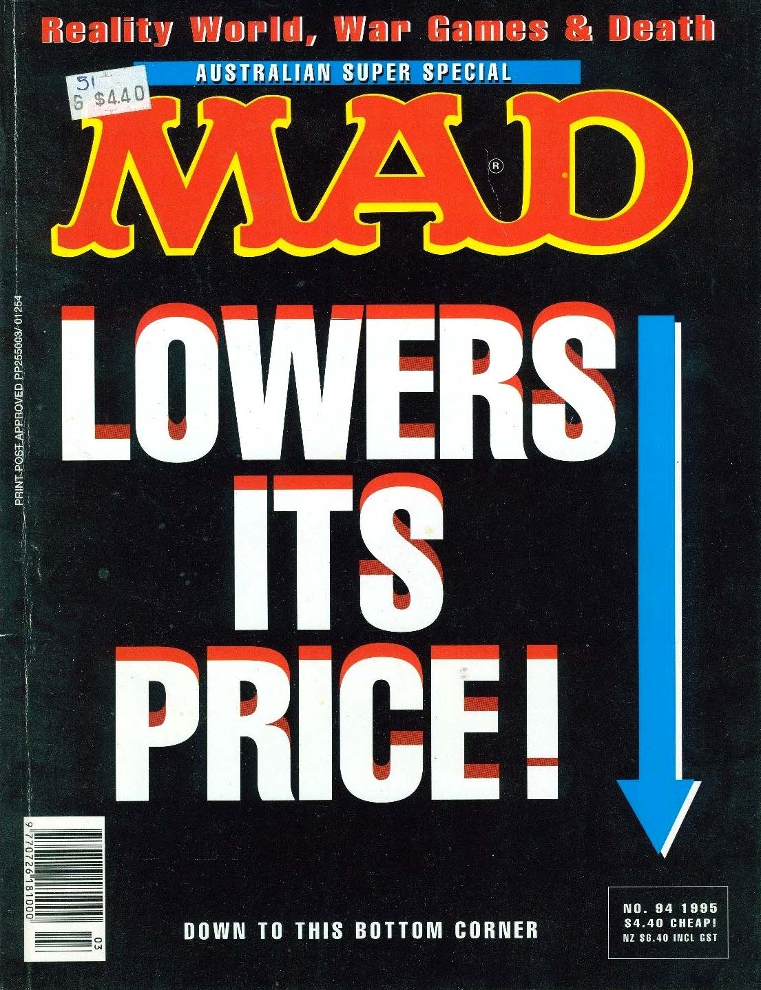 Australian Mad Super Special (Horwitz, 1982 series) #94 — Mad Lowers Its Price ([1995])
