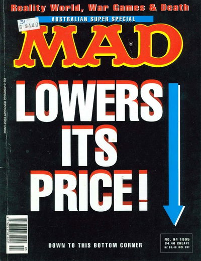 Australian Mad Super Special (Horwitz, 1982 series) #94 — Mad Lowers Its Price [1995]