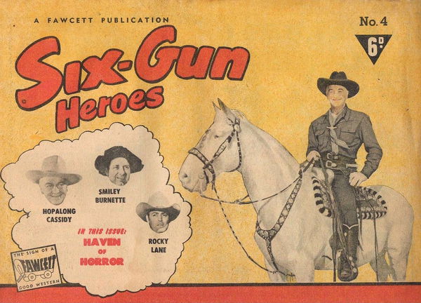 Six-Gun Heroes (Cleland, 1949 series) #4 ([September 1950?])