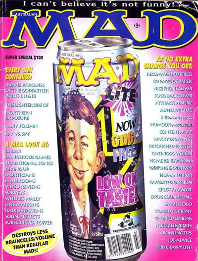 Australian Mad Super Special (Horwitz, 1982 series) #102 ([May 1997?])