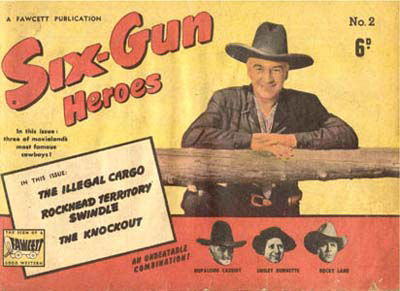Six-Gun Heroes (Cleland, 1949 series) #2 ([July 1950?])