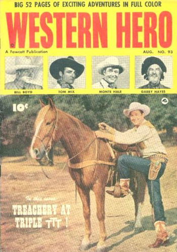 Western Hero (Fawcett, 1949 series) #93 (August 1950)