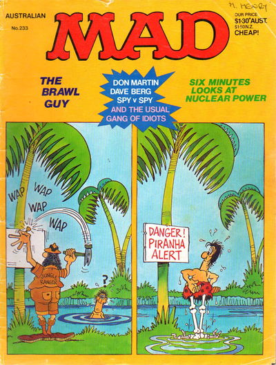 Australian Mad Magazine (Horwitz, 1978 series) #233