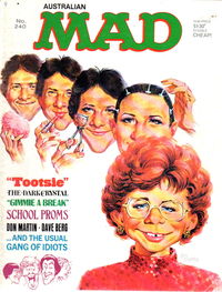 Australian Mad Magazine (Horwitz, 1978 series) #240 1983