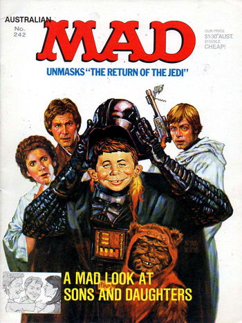 Unmasks "The Return of the Jedi"