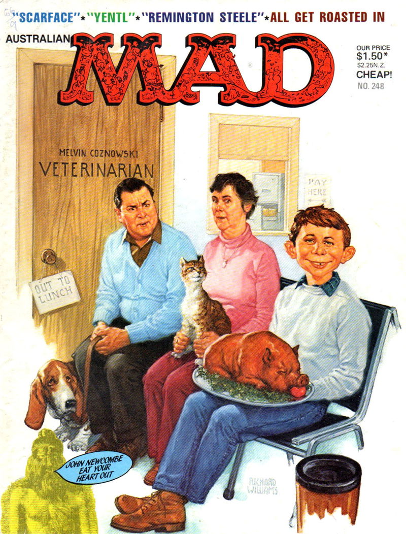 Australian Mad Magazine (Horwitz, 1978 series) #248 (1984)