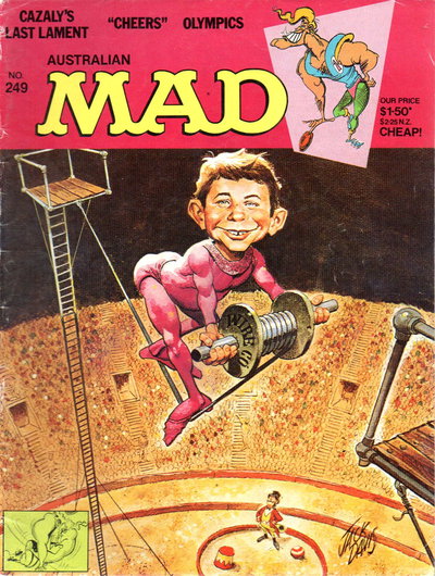 Australian Mad Magazine  #249 (June 1984)