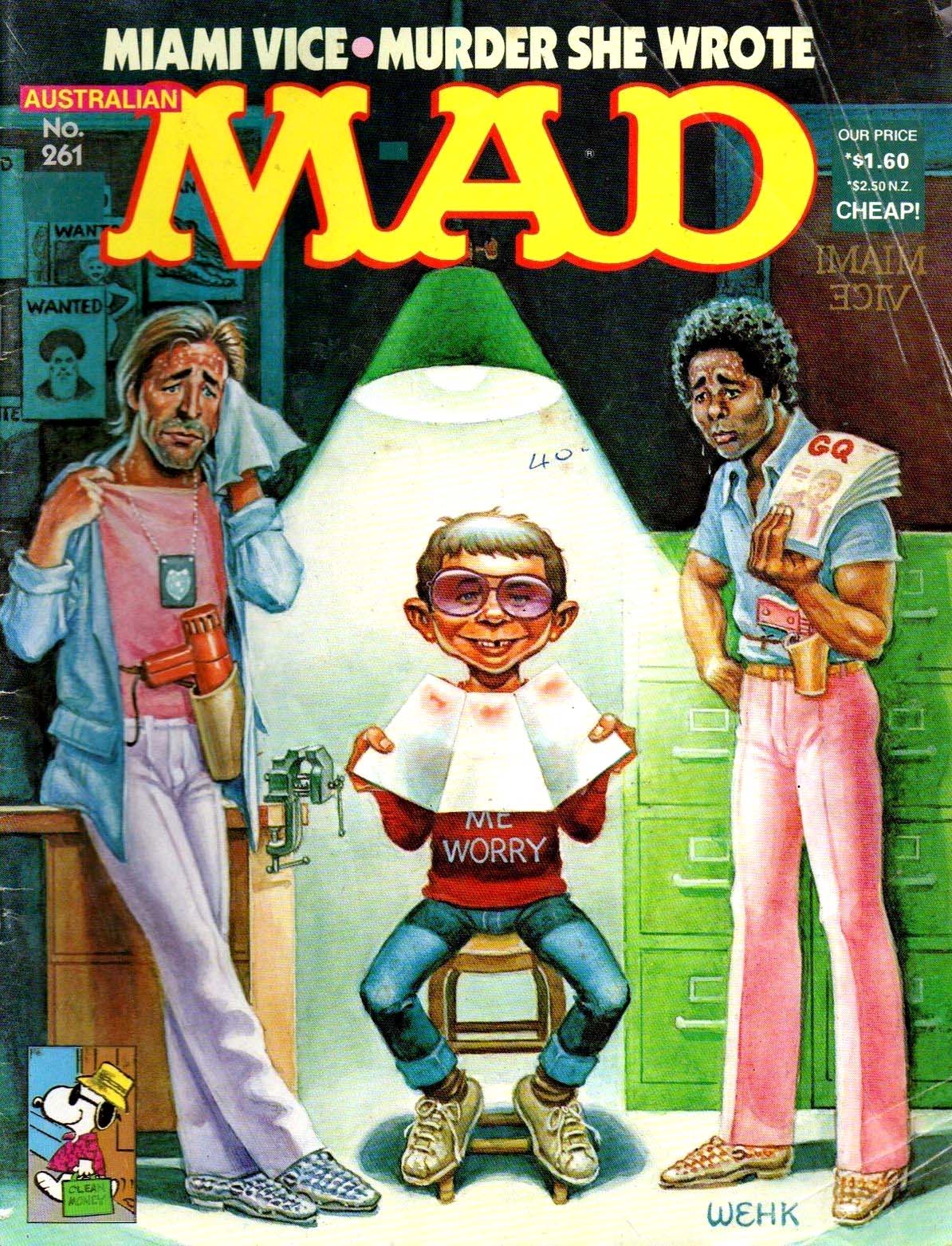 Australian Mad Magazine (Horwitz, 1978 series) #261 ([October 1985?])