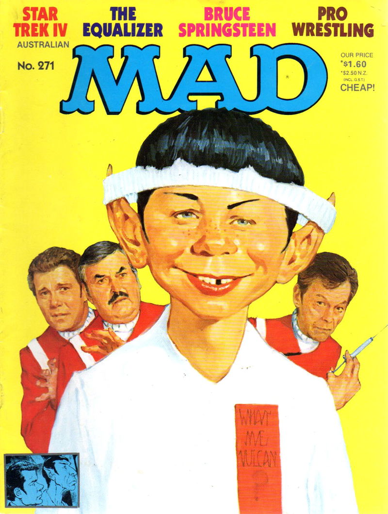 Australian Mad Magazine (Horwitz, 1978 series) #271 (1987)