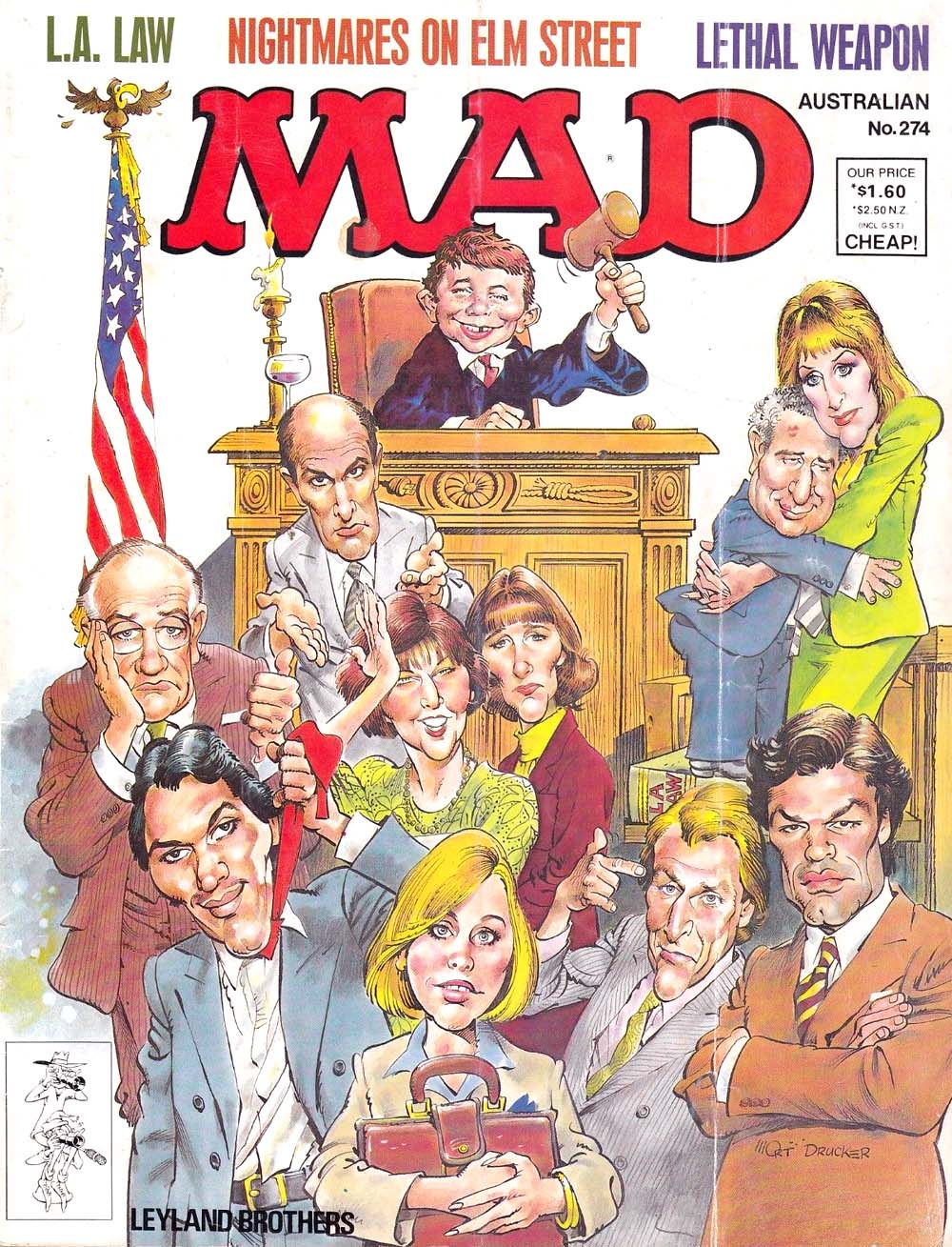 Australian Mad Magazine (Horwitz, 1978 series) #274 ([December 1987?])