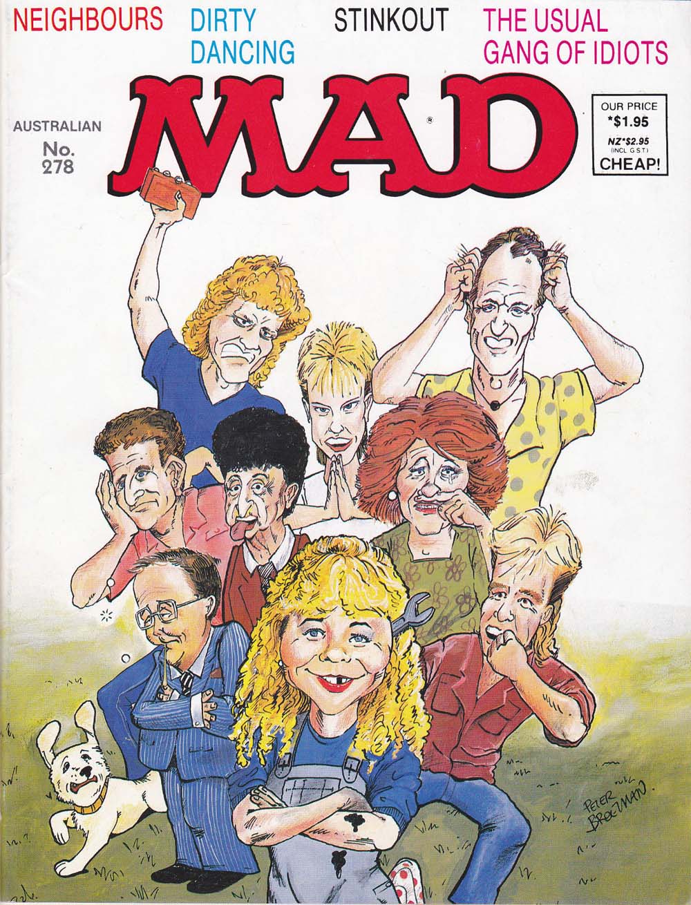 Australian Mad Magazine (Horwitz, 1978 series) #278 ([June 1988?])