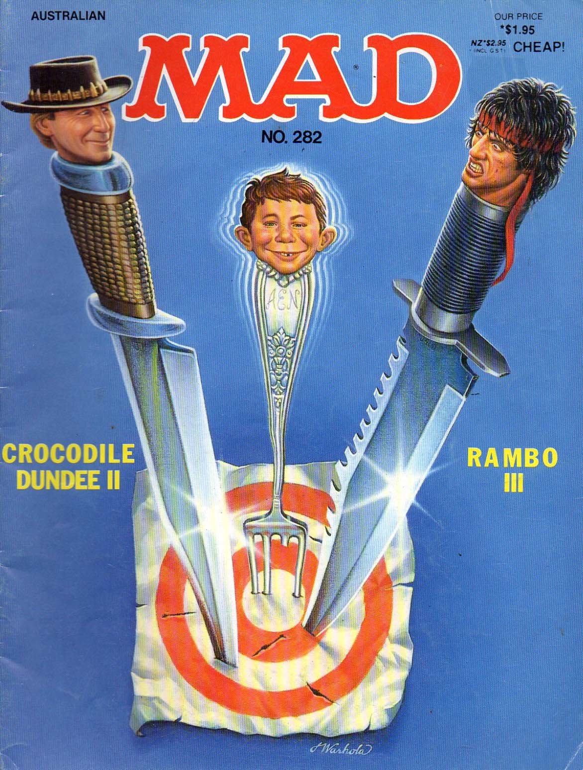 Australian Mad Magazine (Horwitz, 1978 series) #282 ([October 1988])