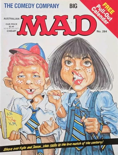 Australian Mad Magazine (Horwitz, 1978 series) #284 ([March 1989?])