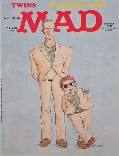 Australian Mad Magazine (Horwitz, 1978 series) #288 ([July 1989?])