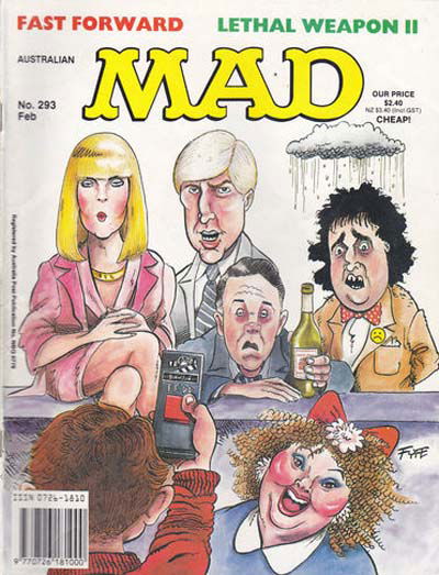 Australian Mad Magazine (Horwitz, 1978 series) #293 February 1990