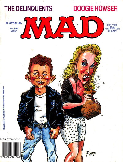 Australian Mad Magazine  #294 (March 1990)