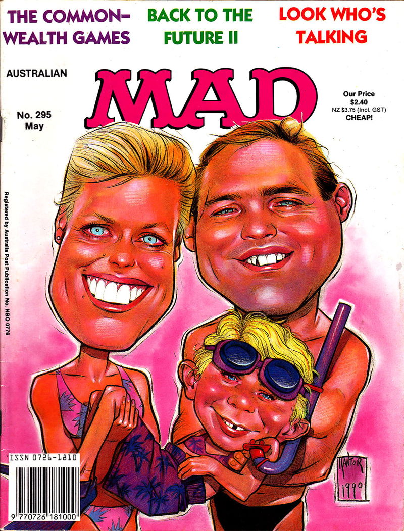Australian Mad Magazine (Horwitz, 1978 series) #295 (May 1990)