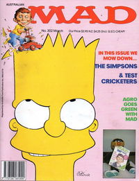 Australian Mad Magazine (Horwitz, 1978 series) #302 March 1991