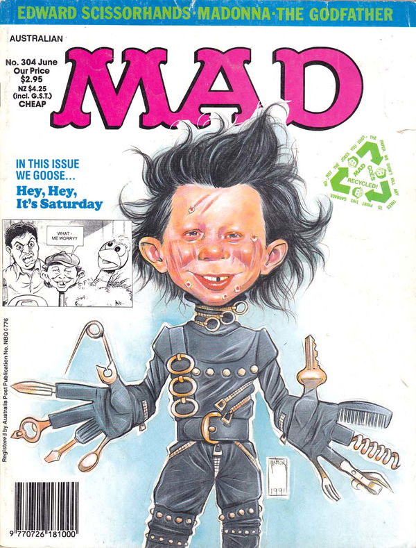 Australian Mad Magazine (Horwitz, 1978 series) #304 ([June 1991?])