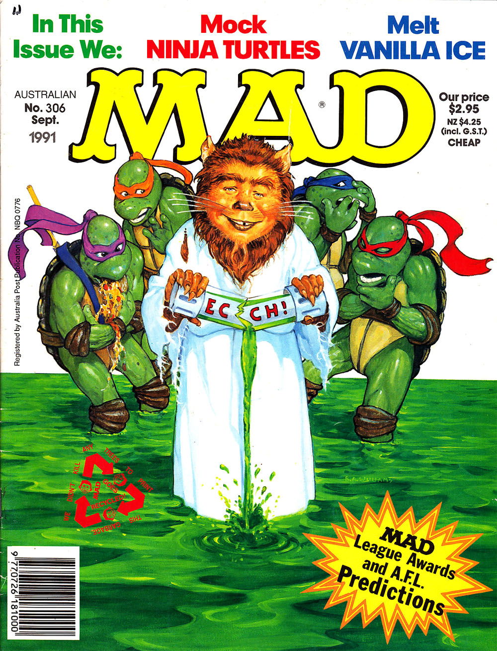 Australian Mad Magazine (Horwitz, 1978 series) #306 (September 1991)