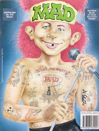 Australian Mad Magazine (Horwitz, 1978 series) #310 (March 1992)