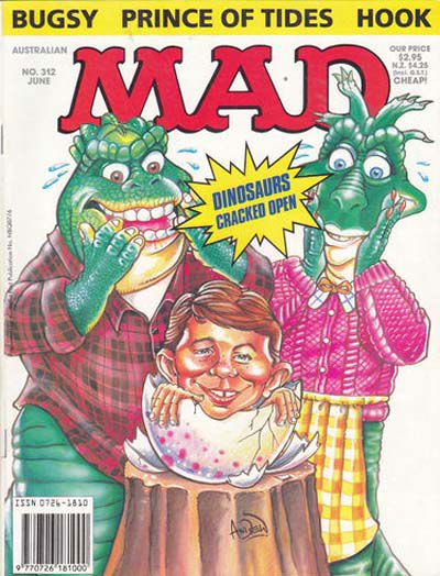 Australian Mad Magazine (Horwitz, 1978 series) #312 ([June 1992?])