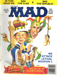 Australian Mad Magazine (Horwitz, 1978 series) #315 October-November 1992