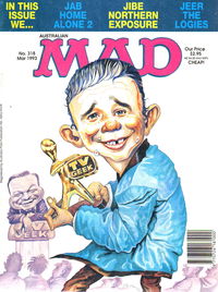 Australian Mad Magazine (Horwitz, 1978 series) #318 March 1993