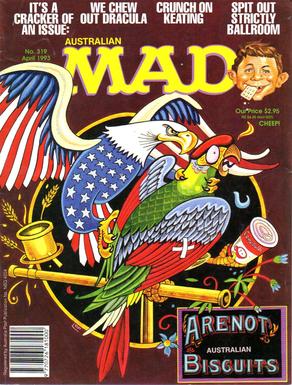 Australian Mad Magazine (Horwitz, 1978 series) #319 (April 1993)