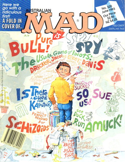 Australian Mad Magazine  #320 (June 1993)