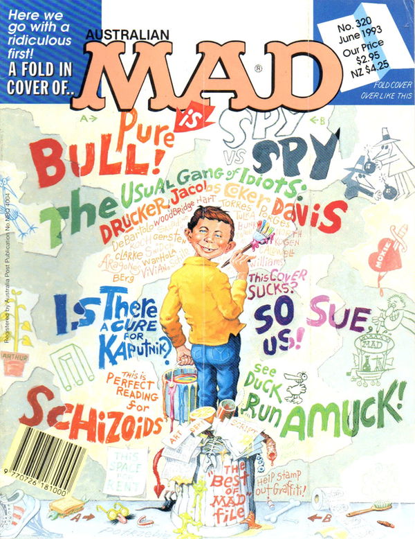 Australian Mad Magazine (Horwitz, 1978 series) #320 (June 1993)