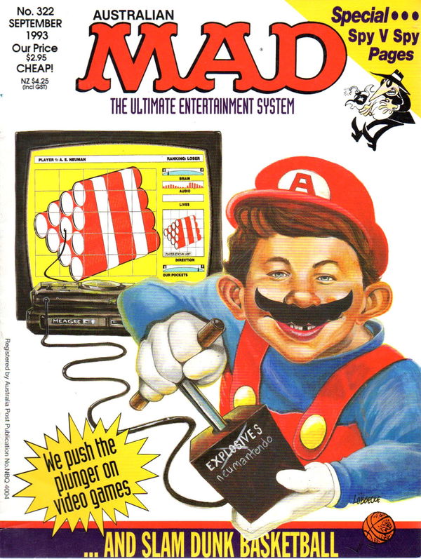 Australian Mad Magazine (Horwitz, 1978 series) #322 (September 1993)