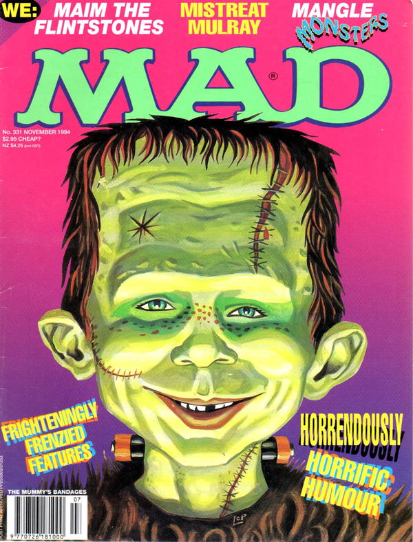 Australian Mad Magazine (Horwitz, 1978 series) #331 (November 1994)