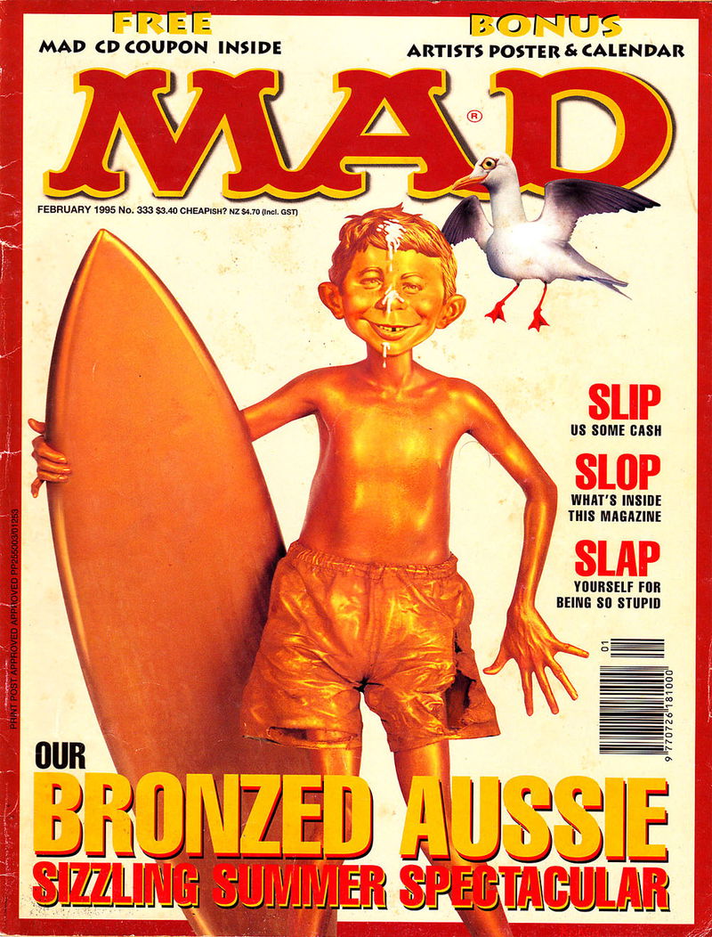 Australian Mad Magazine (Horwitz, 1978 series) #333 (February 1995)