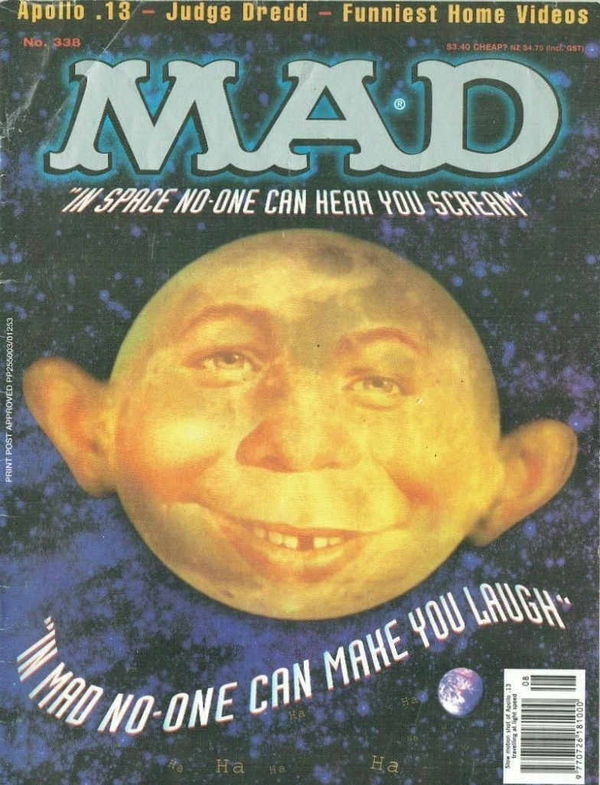 Australian Mad Magazine (Horwitz, 1978 series) #338 (October 1995)
