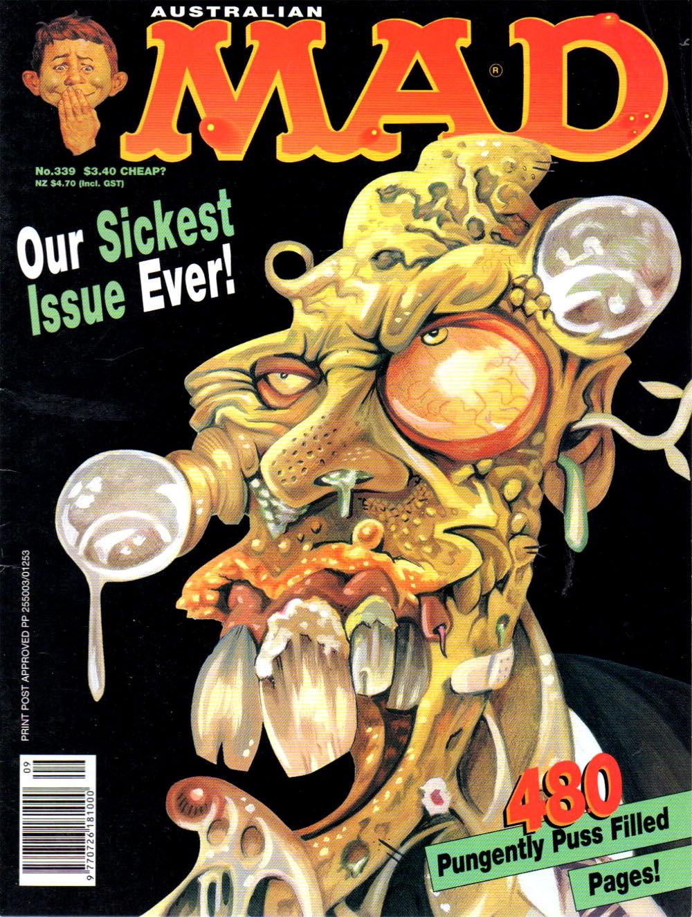 Australian Mad Magazine (Horwitz, 1978 series) #339 (November 1995)