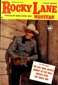 Rocky Lane Western  #9 (January 1950)