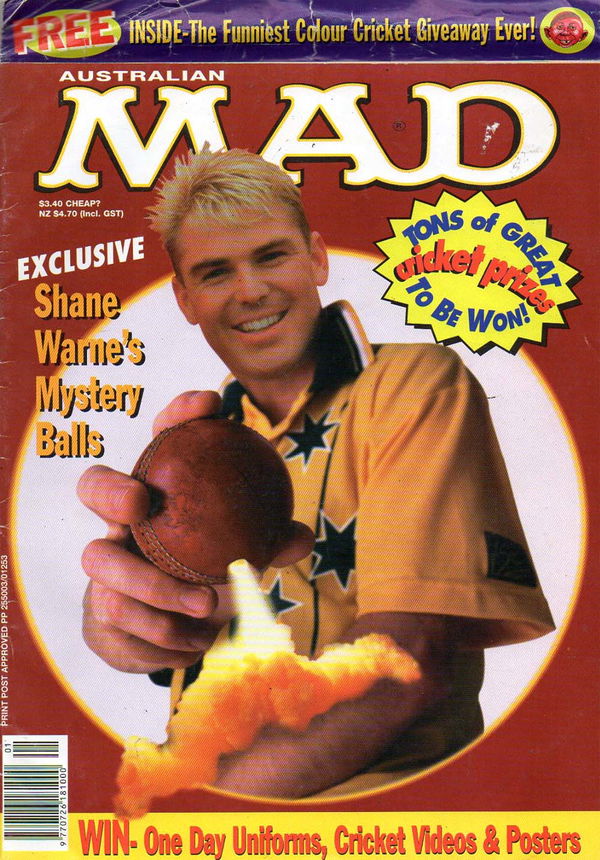 Australian Mad Magazine (Horwitz, 1978 series) #341 ([January 1996?])