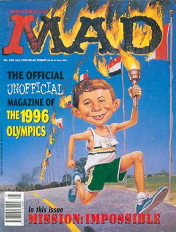 The Official Unofficial Magazine of the 1996 Olympics