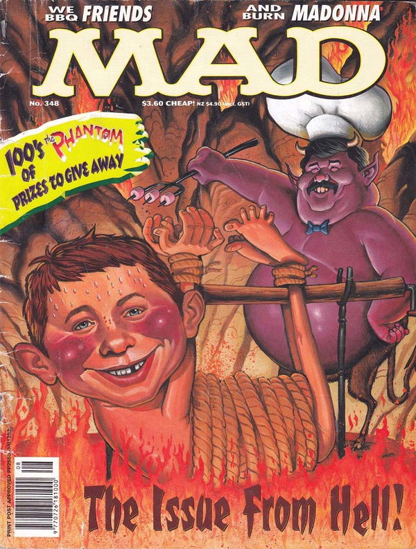 Australian Mad Magazine (Horwitz, 1978 series) #348 (August 1996)