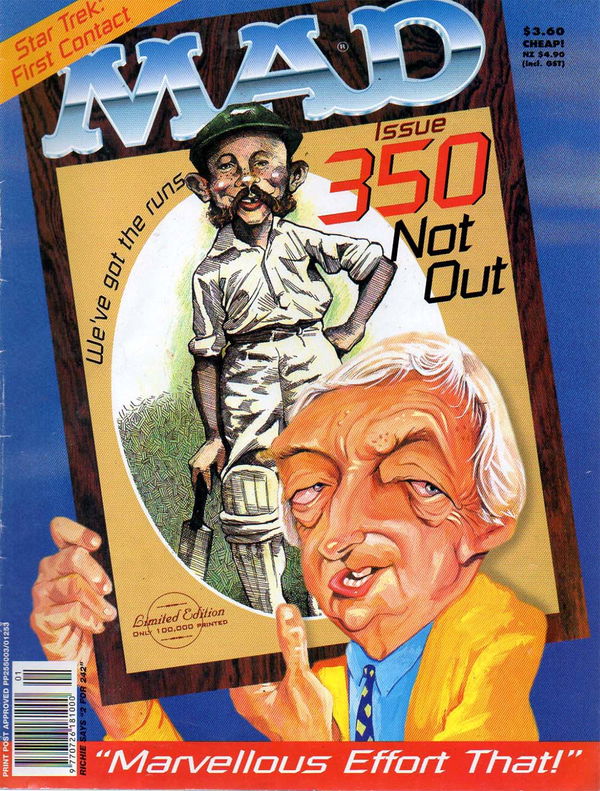 Australian Mad Magazine (Horwitz, 1978 series) #350 ([October 1996?])