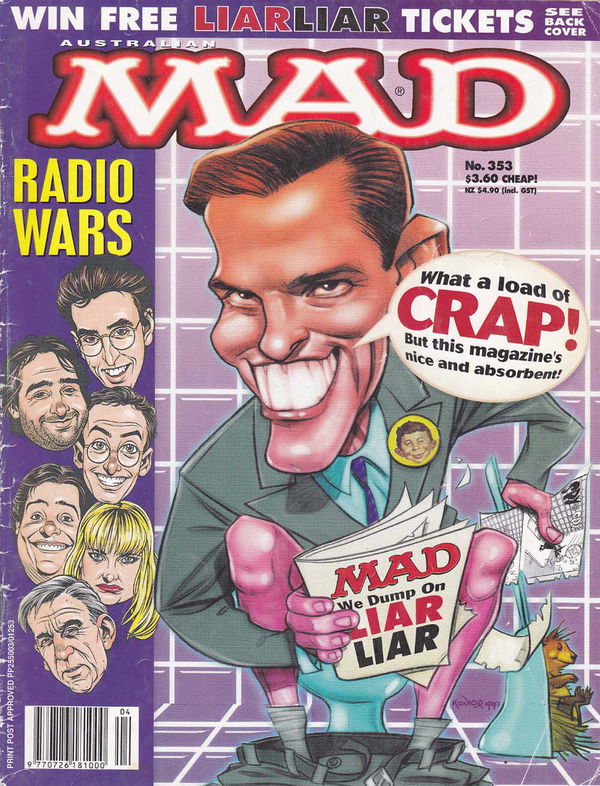 Australian Mad Magazine (Horwitz, 1978 series) #353 ([May 1997?])