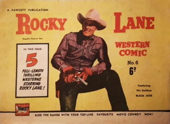 Rocky Lane Western Comic (Cleland, 1949? series) #6 ([1949??])