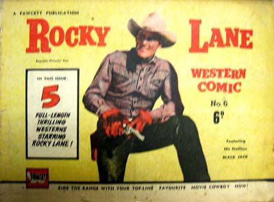 Rocky Lane Western Comic (Cleland, 1949? series) #6 [1949??]